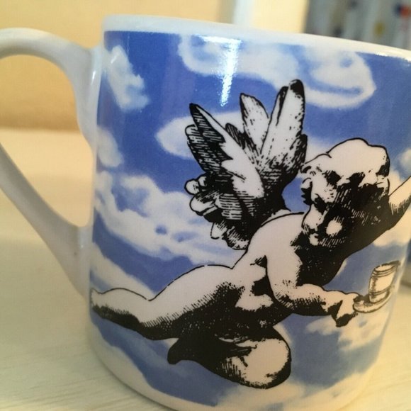 Lot of 2 (Two) RIVIERA VAN BEERS By Signature Cherub Angels and Clouds Cups 4 oz - Picture 4 of 5